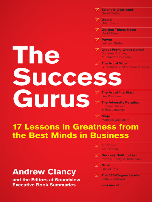 Title details for The Success Gurus by Andrew Clancy - Available
